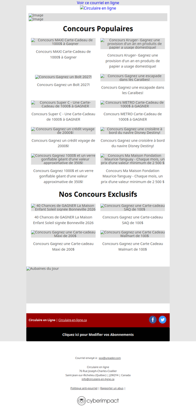 Des Économies à ne pas manquer cette Semaine🤩