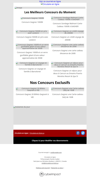 Concours Gagnez une Carte-Cadeau Maxi de 200$