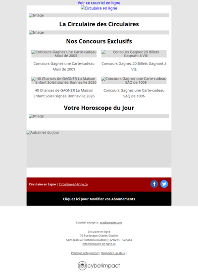 Toutes les Circulaires du 21 au 27 Mai 2026