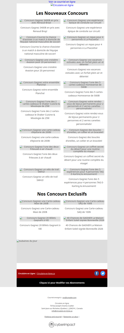 Nouveaux Concours🏆