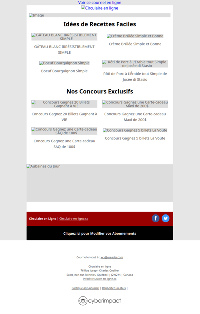 Maxi Costco Super C IGA Metro Rossy Walmart Tigre Géant Jean Coutu