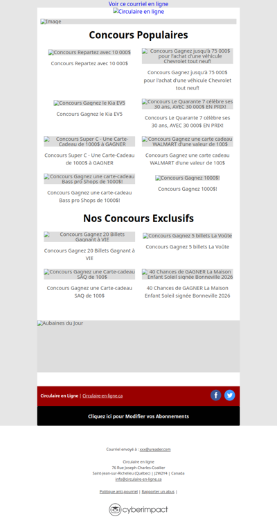 Gagnez une Carte-Cadeau Maxi de 200$🏆