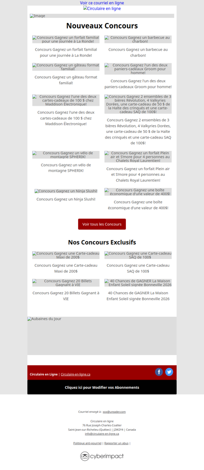 Concours La Voûte🤩 Courez la Chance de remporter 2 Millions 💸
