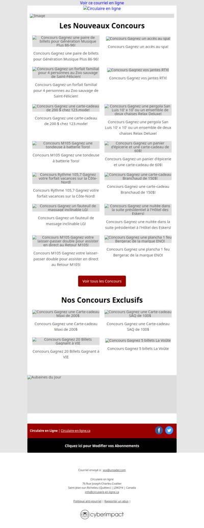 Concours 3 Cartes-cadeaux Metro de 500$ 🤩