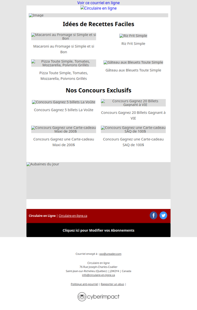 Maxi Costco Super C IGA Metro Rossy Walmart Tigre Géant Jean Coutu