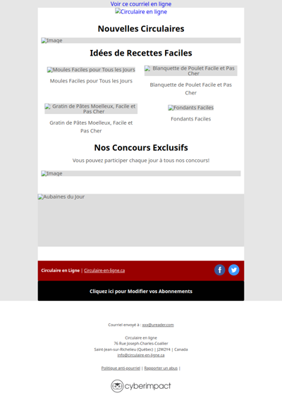 Nouvelles Circulaires du 18 au 24 Juin 2026