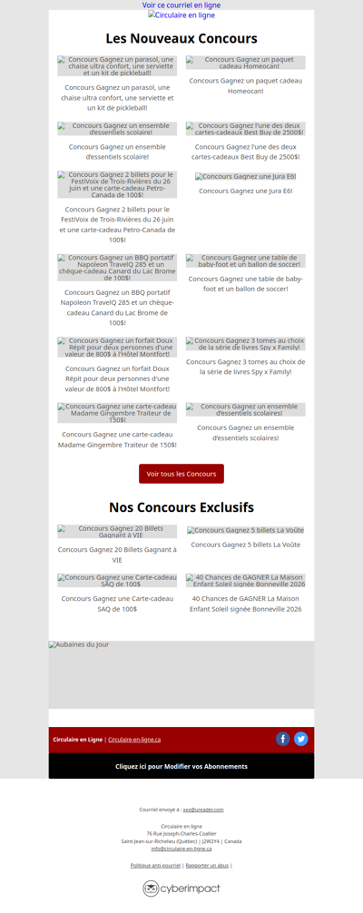 Nouveaux Concours🏆