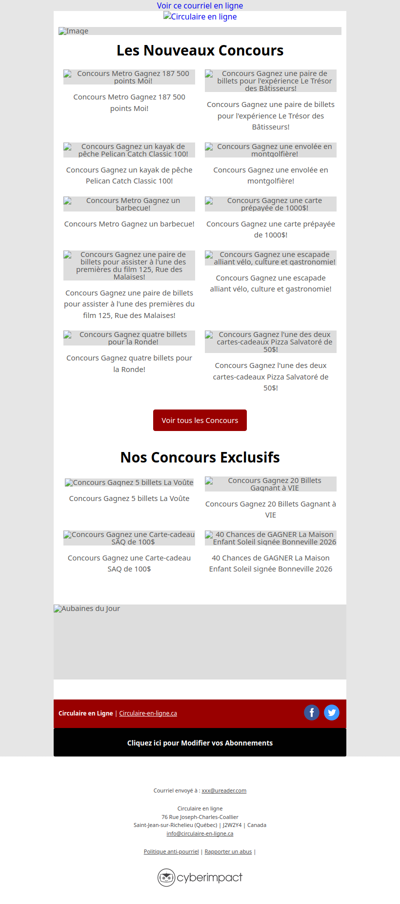 Nouveaux Concours🏆 Gagnez votre Voyage de Rêve ✈️