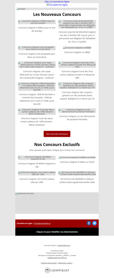 Concours Gagnez une Escapade dans le Vieux-Québec!