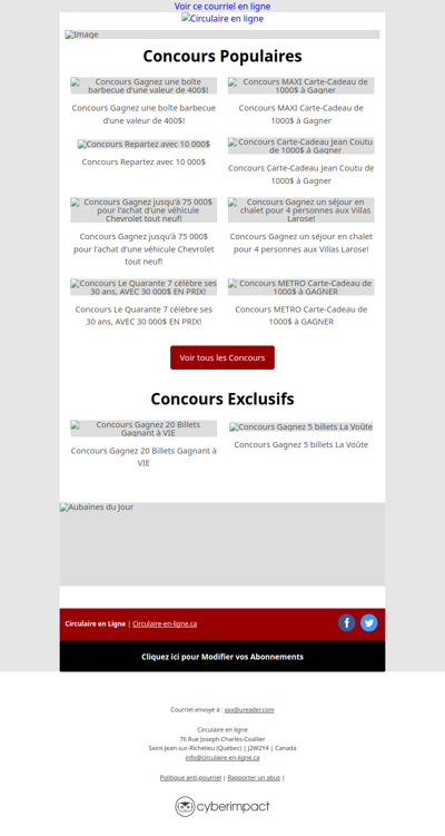 Dernière chance! Gagnez une Carte-cadeau SAQ de 100$ 🤩
