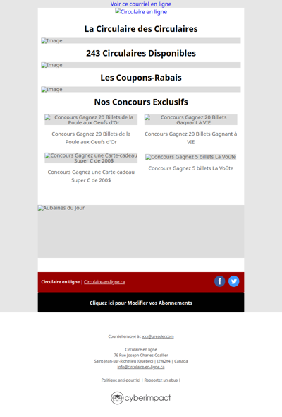La Circulaire des Circulaires 🤩