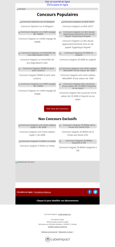 Concours Carte-Cadeau Jean Coutu de 1000$ à Gagner
