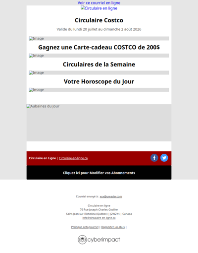 Nouveaux Rabais Costco 🤩