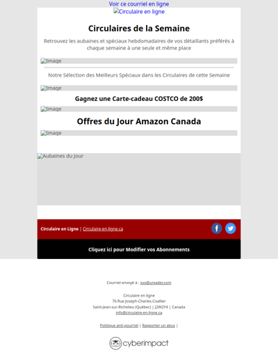 Maxi Costco Super C IGA Metro Rossy Walmart Tigre Géant Jean Coutu