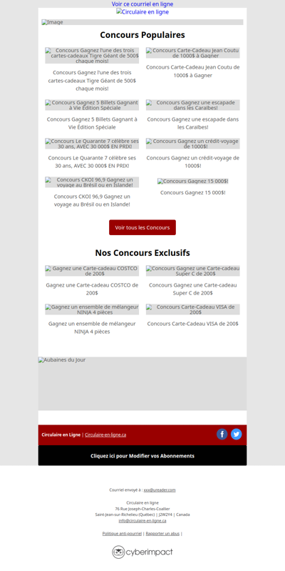 Concours Gagnez 20 Billets de la Poule aux Oeufs d'Or