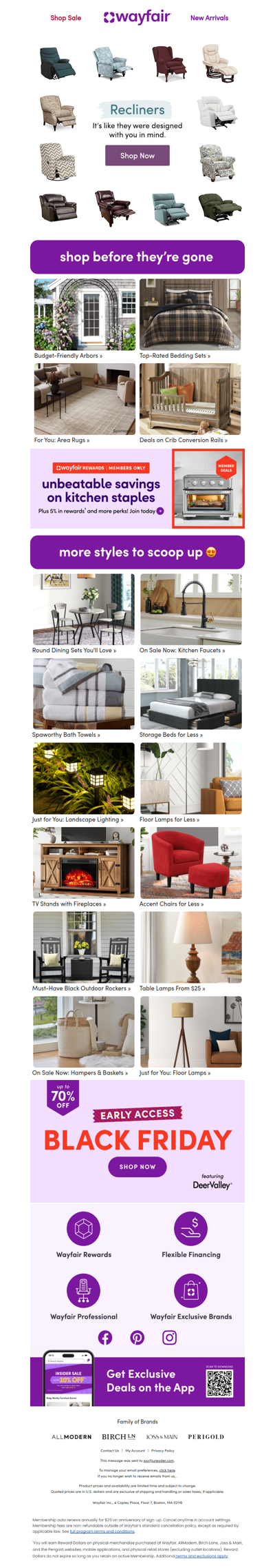 RECLINERS you’ll ♥♥♥