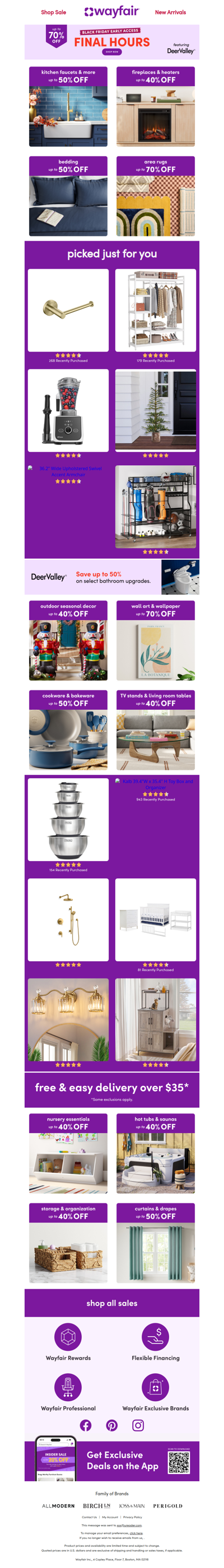 ⏰ EARLY Black Friday Deals ⏰ Be quick!