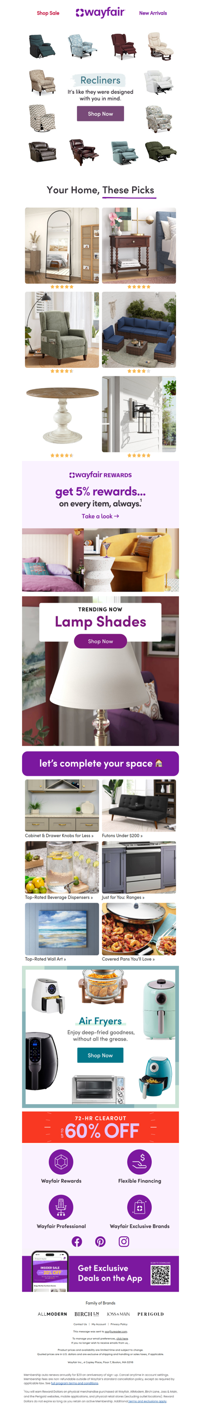 RECLINERS you’ll ♥♥♥