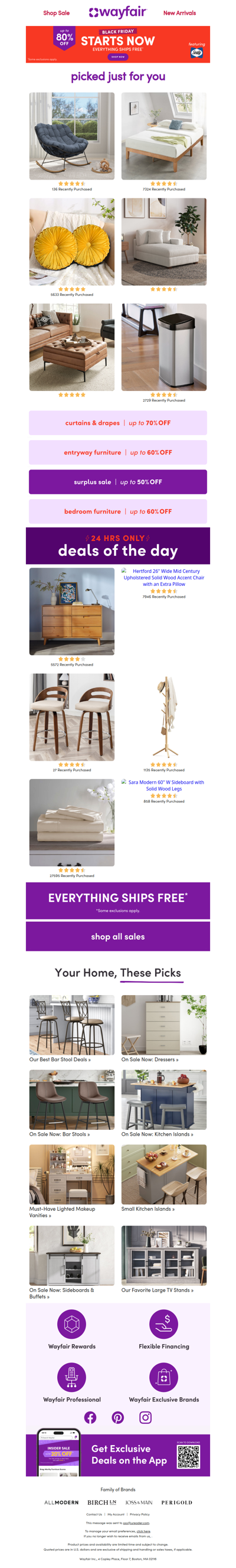 PATIO ROCKERS & GLIDERS 📣 BLACK FRIDAY is *officially* HERE 📣