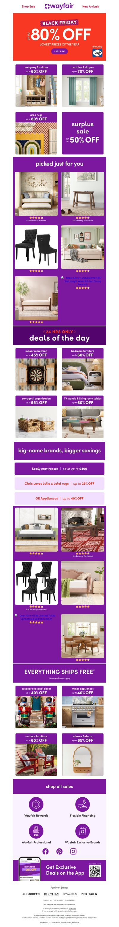 🚩 UP TO 80% OFF EVERYTHING 🚩 (Seriously!)