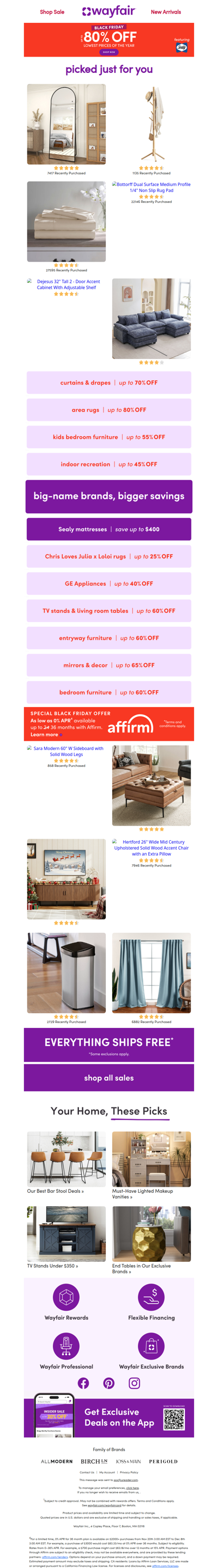 WALL & ACCENT MIRRORS 👀👀👀 Must-see *BLACK FRIDAY* deals