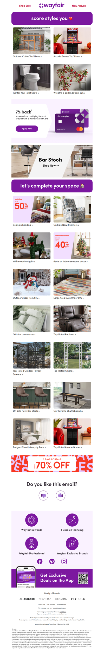 Yesss! New OUTDOOR CATIOS have arrived →