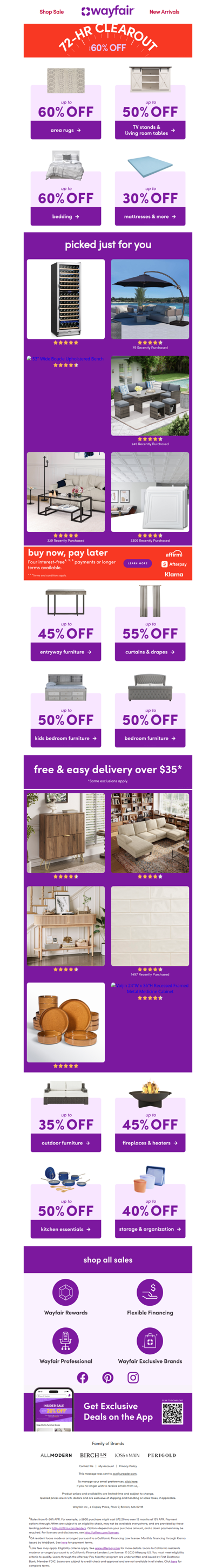 📅 🔔 Our 72-HOUR CLEAROUT is BACK 🔔 📅