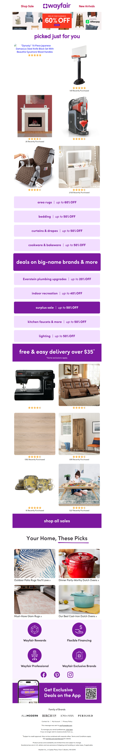 KNIFE SETS 🔔 NEW DEALS 🔔 End-of-Year Clearance 🔔