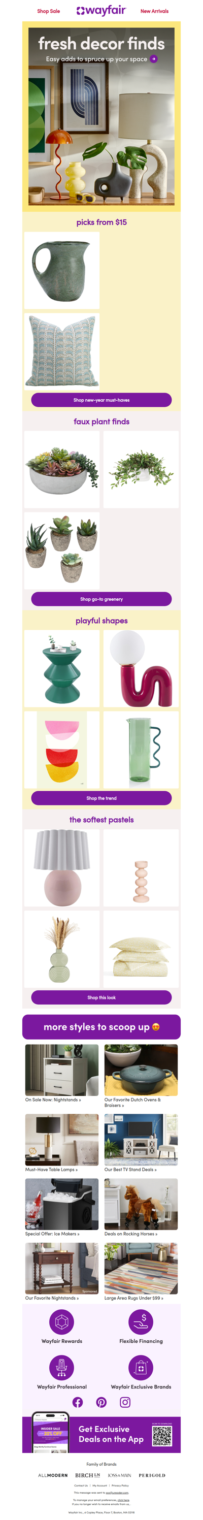 PICKS TO REFRESH EVERY ROOM >>>