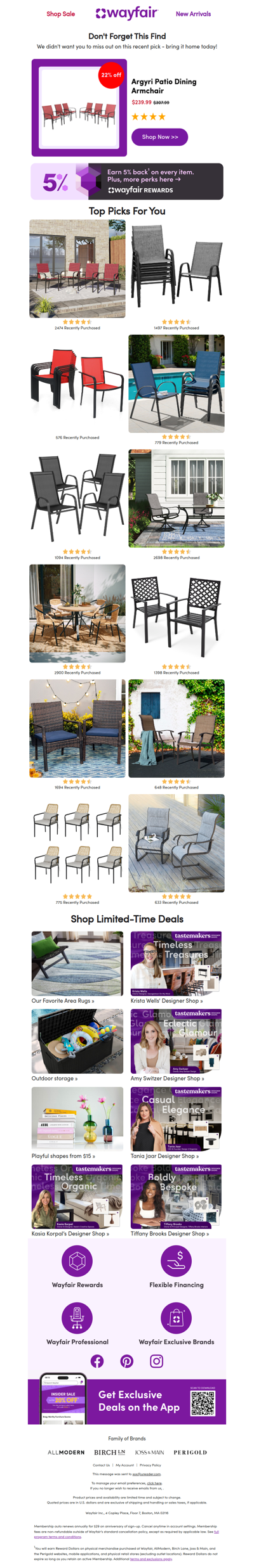 Your patio chair search is over!