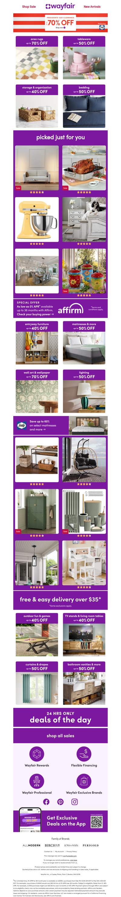 🟥 ⬜ 🟦  Presidents’ Day CLEARANCE 🟥 ⬜ 🟦