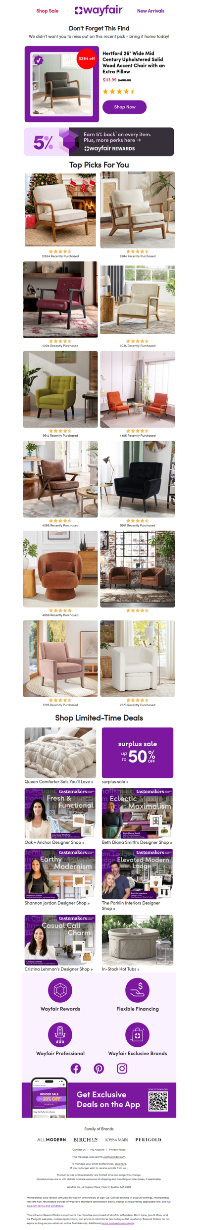 Your accent chair search is over!