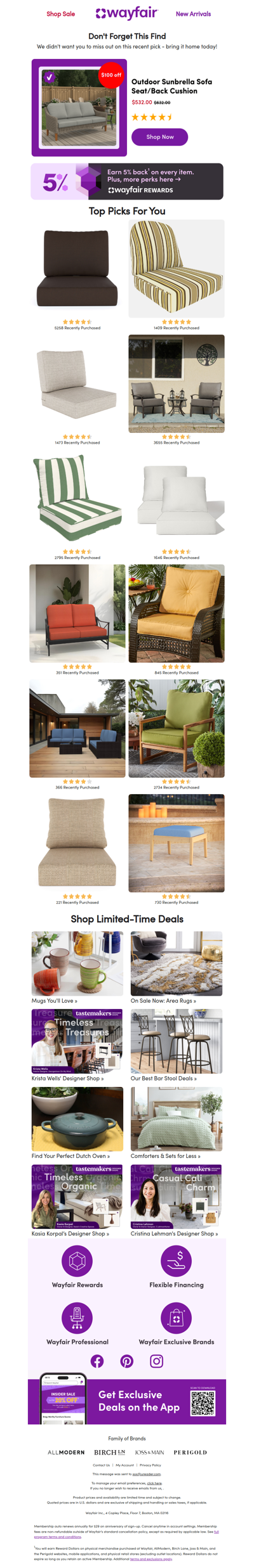 Your patio furniture search is over!