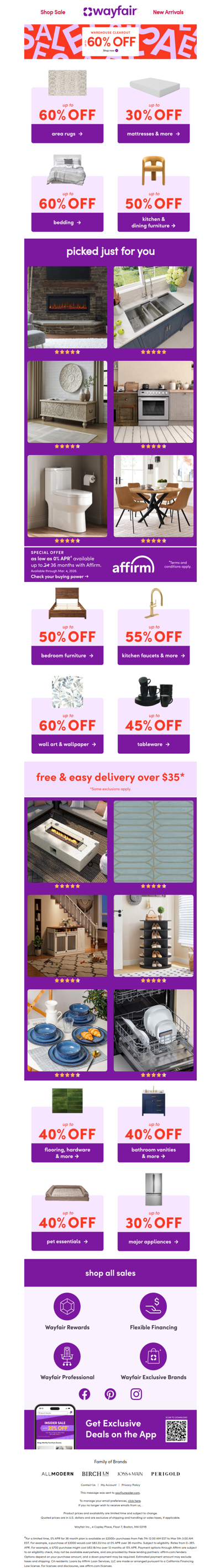 👉 WAREHOUSE CLEAROUT 👉 First dibs 👉