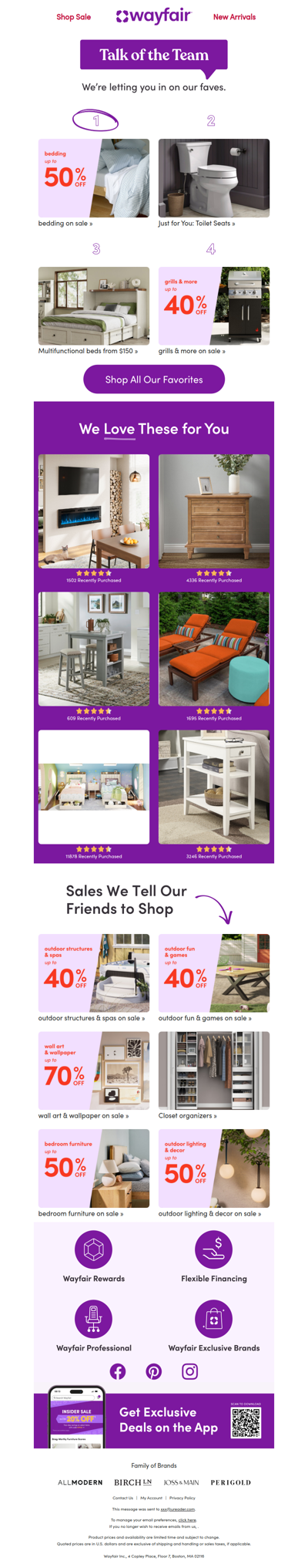 BEDDING up to 50% OFF ➡️