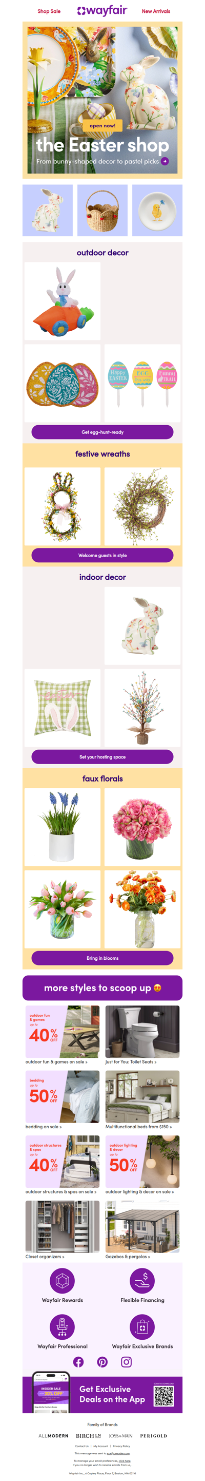 🐰 🐣 OPEN NOW: THE EASTER SHOP >>>