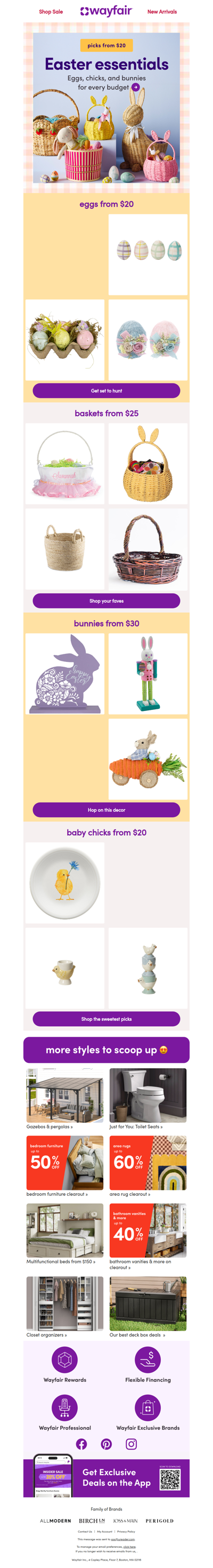 EASTER ESSENTIALS FROM $20 →