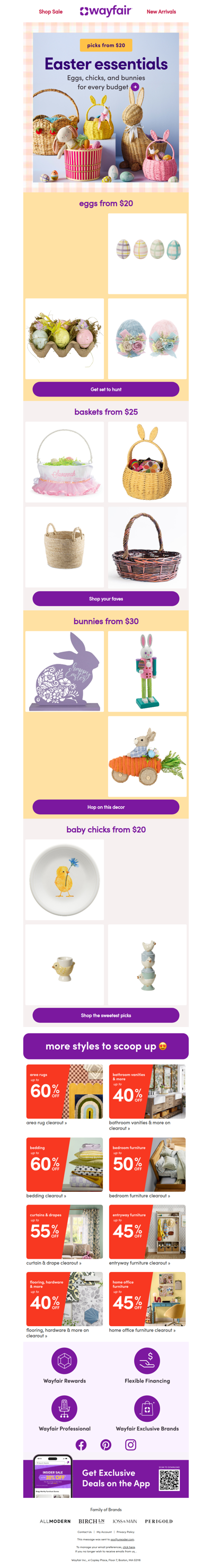 EASTER ESSENTIALS FROM $20 →