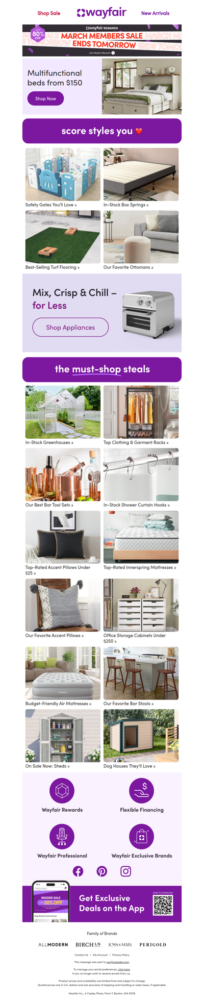 Multifunctional beds