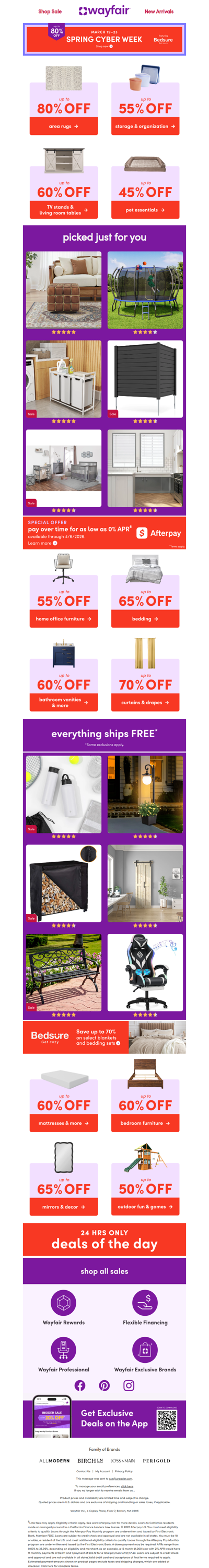 🎉 It’s HERE 🎉 SPRING CYBER WEEK 🎉