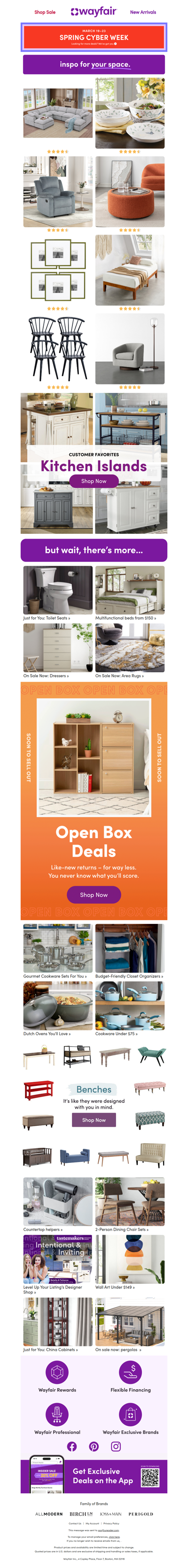 SECTIONALS you don’t want to miss