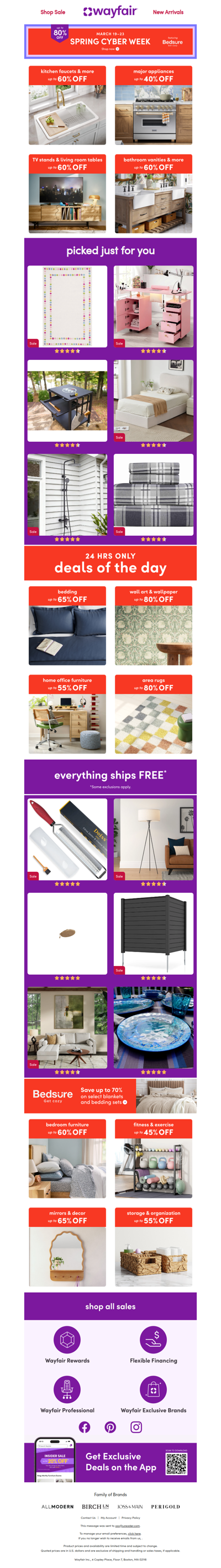 🤩 Spring Cyber Week ➡️ Upgrade EVERYTHING ➡️