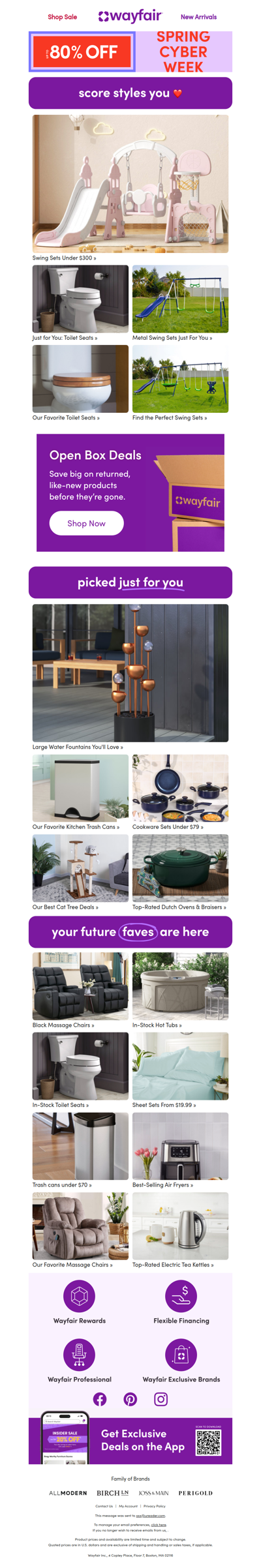 SWING SETS under $300 ✨