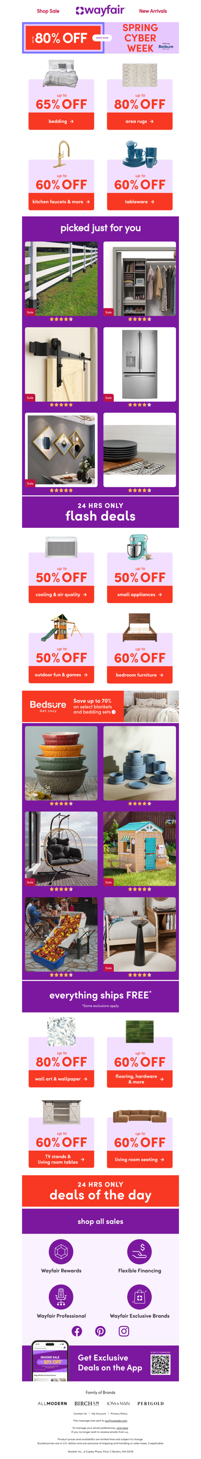 ⏳ Up to 80% OFF ends TOMORROW ⏳ Shop NOW ⏳