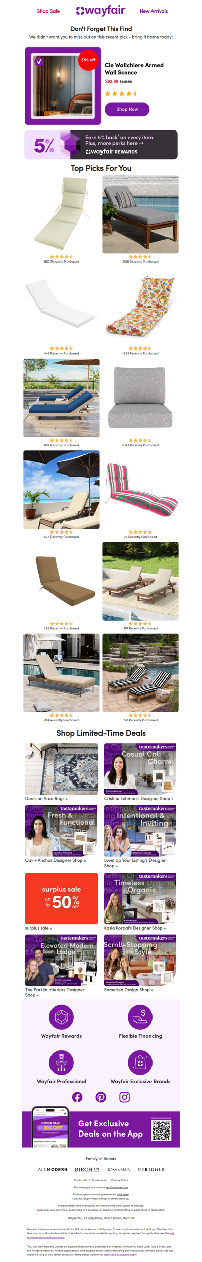 Your wall sconce search is over!