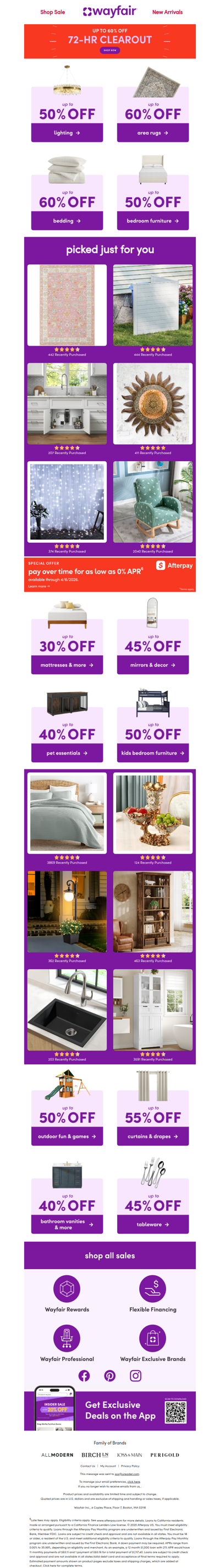 👉 72-HOUR CLEAROUT 👉 First dibs 👉