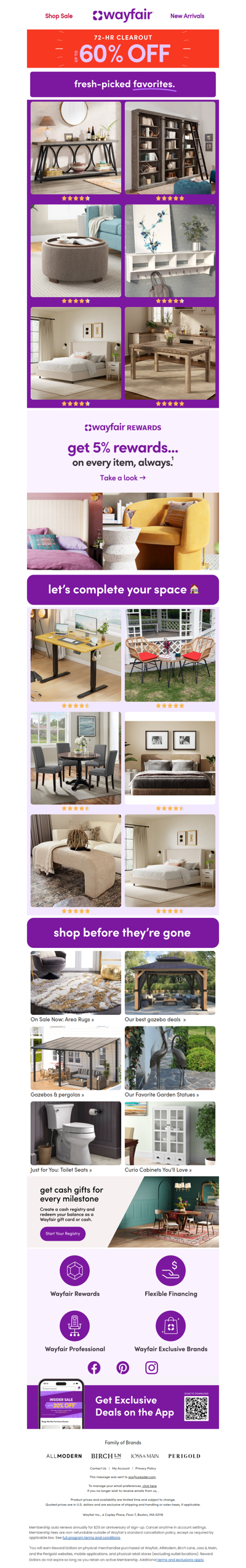 📩 New sofa & console tables available just for you 📩