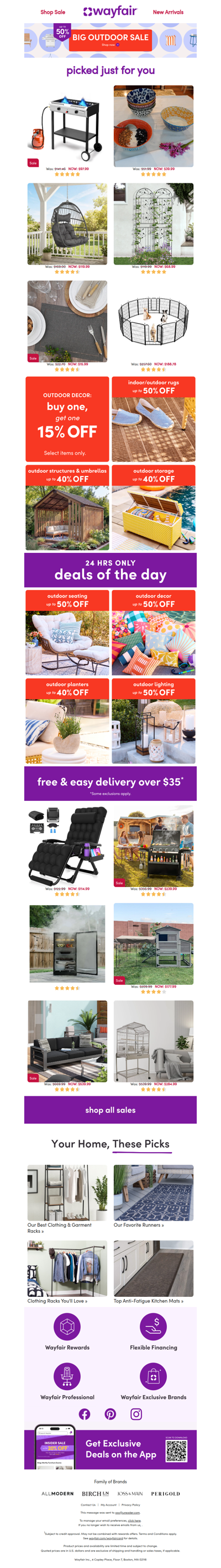 OUTDOOR COOKERS 📣PLUS UP TO 50% OFF 🏡 OUTDOOR essentials