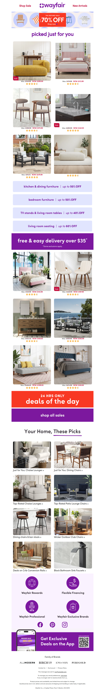 INDOOR CHAISE LOUNGES 🚩 Make the MOST of your tax refund 👉 👉