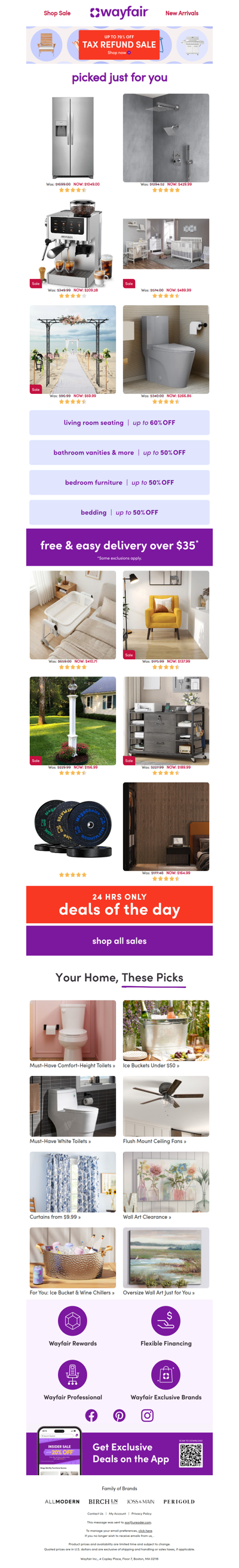 REFRIGERATORS 🙌 🎉 Go ahead – you’ve earned it ➡️